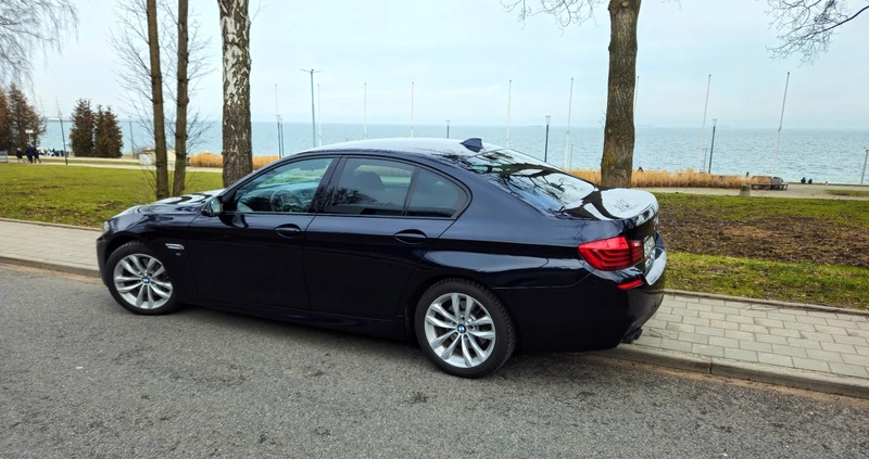 BMW Seria 5 cena 89790 przebieg: 204000, rok produkcji 2015 z Gdynia małe 154